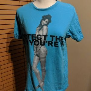 Marc Jacobs Graphic Shirt Top NYU Cancer Institute